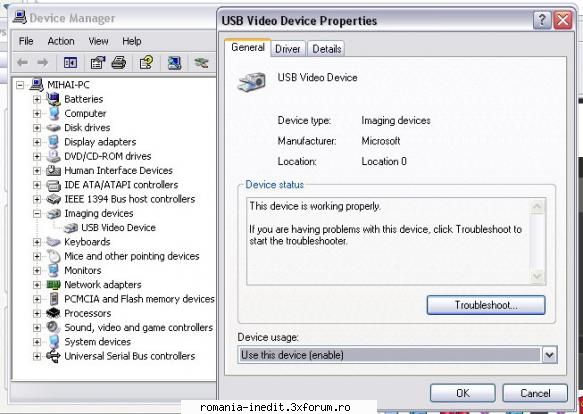 probleme webcam pavilion dv6 altfel device manager lucrurile stau asa adica imi zice functiona daca