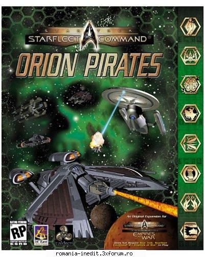 star trek: starfleet command orion pirates uraa, caut mult jocul l-am gasit. inteleg maghiara, dar