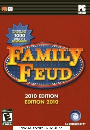 family feud family feud 2010 editionpc game genre: trivia game show ubisoft 392 john hurley (j.