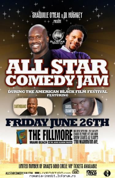 all star comedy jam (2009) all star comedy jam (2009) by: leslie cedric the shaquille deray davis,