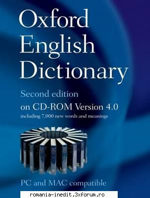 [b] cursuri dictionare oxford english dictionary cd-rom v.4.0 size: 644 mbthe oxford english