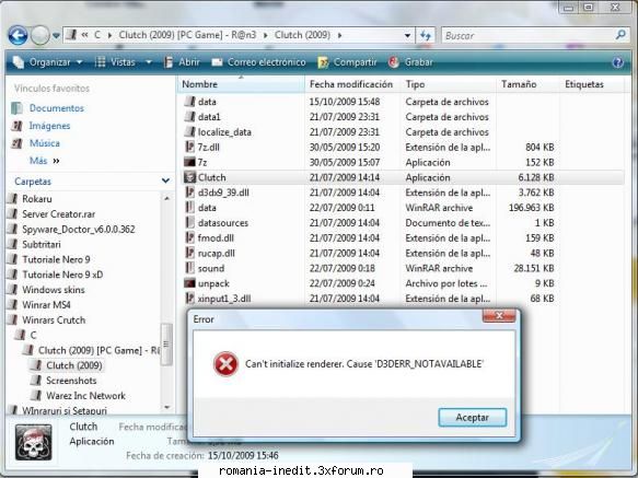 clutch (2009) [rs] uite imi apare mie instalat acel nvidia physx. ajutati-ma mine   