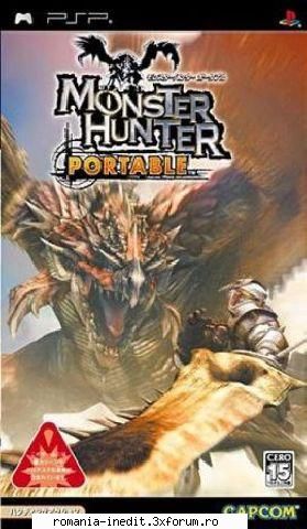 psp games monster hunter portable [jap] publisher: capcom production studio 1genre: action date: jul