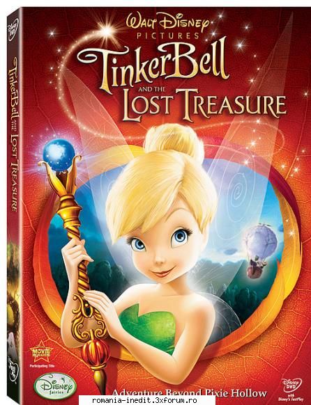 tinker bell and the lost treasure (2009) dvd5 dvd5 pal audio: spanish, english, russian mins 3.98