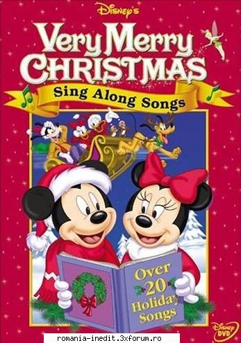 disney's sing along songs very merry christmas songs (1998) dvdrip eng sub: eng avi xvid 608x432
