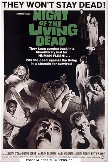 direct download night the living dead 1968 descends upon the world the brains the recently deceased