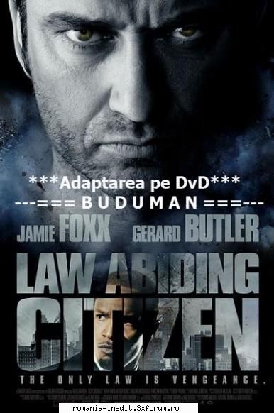 law abiding citizen abiding citizen (2009)user rating: gary graywriter (wga): kurt date: december