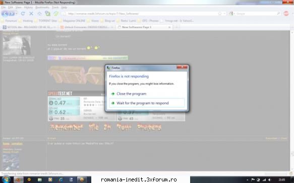 probleme firefox mda ...vad este picbox-ul -mi  incarca poza s-o incarc aici forum. @locust,