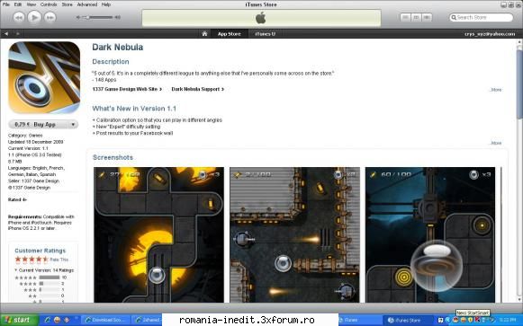 iphone aplicati top setari dark nebula joc foarte bun ,este multa itunes romania   andrada800