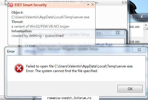 trojan remover 6.8.1 build 2591 troian?