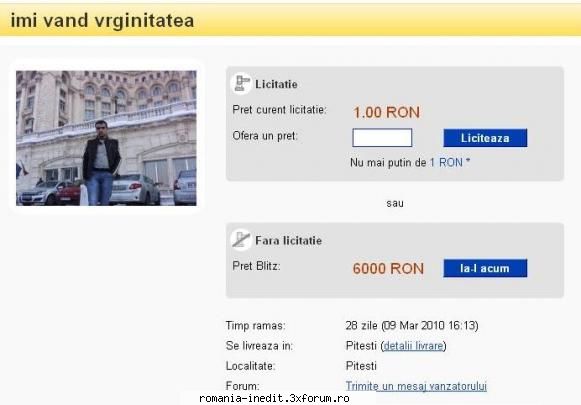 mai vinde net... daca stiti oferiti ziua propun ceva virgin care descrie felul tuturor doamnelor