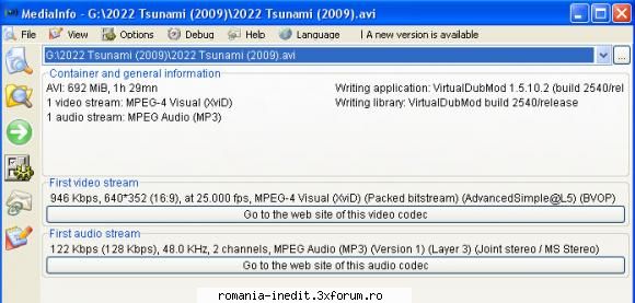 2022 tsunami (2009) 2022 tsunami limba romana info: