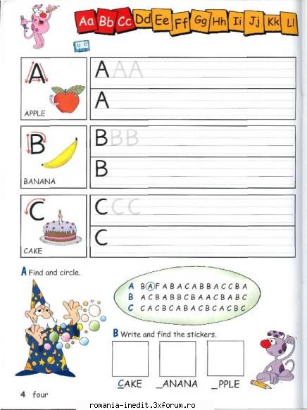 carti pentru copii alphabet jpegsize: 4,25