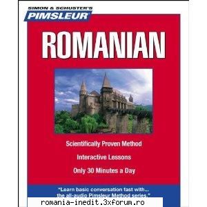 [b] cursuri dictionare romanian: learn speak and understand romanian with pimsleur language