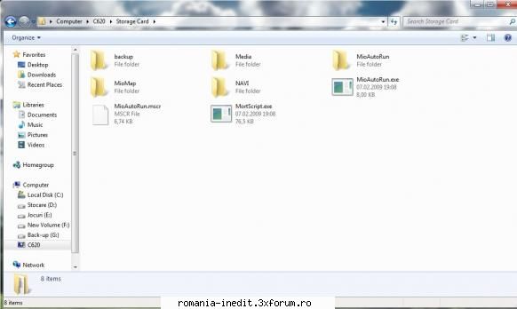 mio c620 uite card.asta mai ramas acum, deblochez softul. repet modificat sw, gmap ala, dar tot