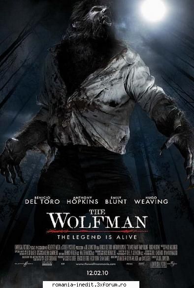 direct download the wolfman his return his ancestral homeland, american man (del toro) bitten, and