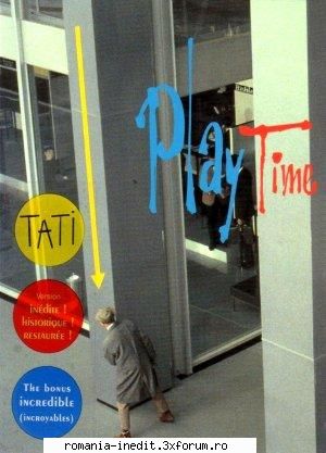 playtime (1967) playtime unic hulot cealalta capodopera semnata jacques tati. gen:   