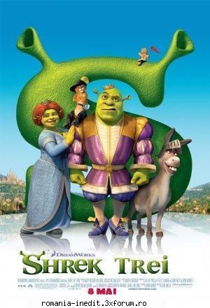 shrek trei (2007) dvdrip audio romana gen: animatie, aventuri, comediean: 2007limba: romanacand