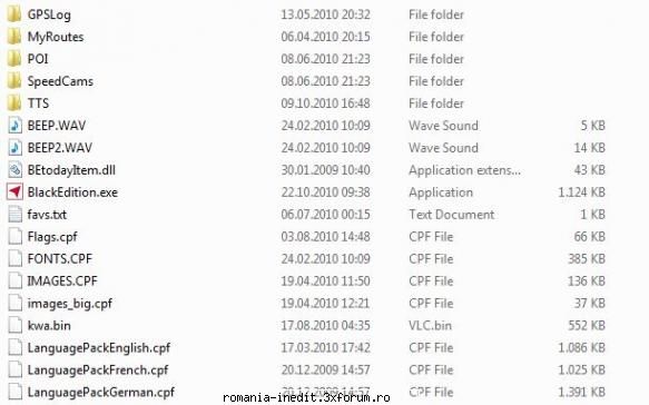 mireo cardinale via gps v.3.1 pus fisierele sau folderul tts?