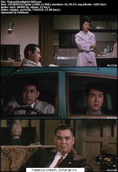 the last gunfight (1960) ankokugai taiketsu the last gunfight avi rar 720 320 xvid 1364 kbps 23,976