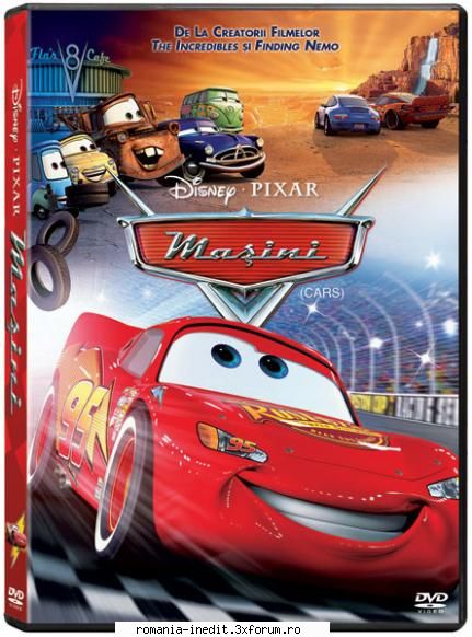 cars (audio romana) cars dublat walt 1,14 audio: ac-3 acm codecbit rate: rate: c/svideo (codec): Meritul Cultural