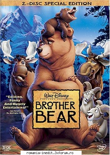 brother bear (2003) [audio romana] fratele urs dublat walt 651 audio: lame mp3bit rate: rate: Meritul Cultural