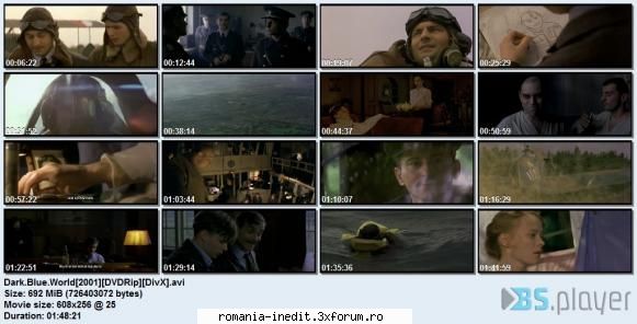 tmavomodr svet dark blue world) (2001) svet dark blue world) (2001)112 min  -  war drama