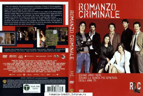 romanzo criminale (2005) romanzo criminale (2005) italian dvdrip prezinta istoria unei grupari