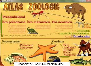 atlas zoologic educativ pentru copii 12-14 ani.