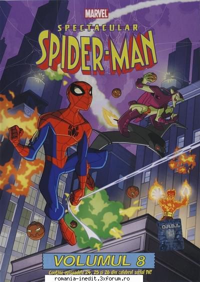 spiderman gazeta spider-man dvd 8episoade dvd format dvdrip1. printre randuri2. premiera3. caderea Meritul Cultural