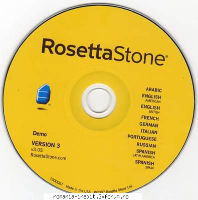 rosetta stone, installer disk rosetta stone 3.3.5  *** rosetta stone v3.3.5 for windows