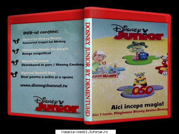 disney junior iar format dvdrip poate gasi cele episoade Meritul Cultural