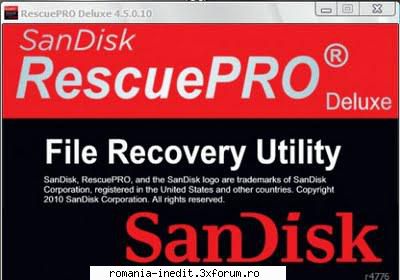 sandisk rescuepro rescuepro recovery solution for digital media. whether files were deleted, the