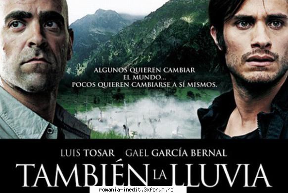 tambin lluvia (2010) dvdrip 1.19 gib 38mn xvid 720x304 25.000 fps ac-3 lluvia even the rain film