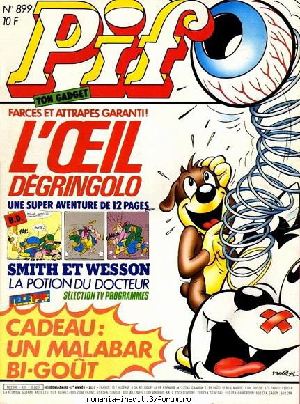 pif gadget front cover 899