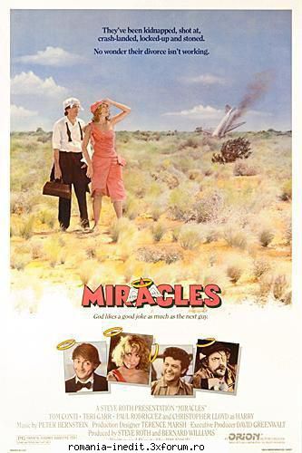 miracles (1986) miracles (1986) tom conti, teri garr, paul rodriguez, comedie despre pereche par