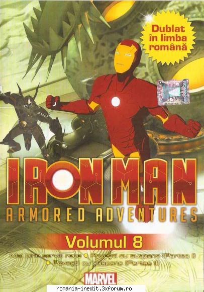 iron man dvd-uri gsp iron man vol. 8whitney stane este foarte, foarte bolnava obadiah stane face Meritul Cultural