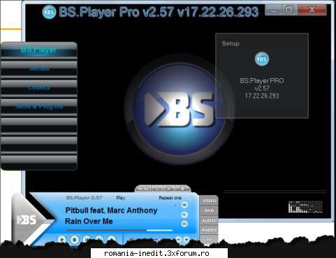 bs.player pro v2.57 este creat autorun pro contine:1. bs.player pro v2.57 seriale3. codecs