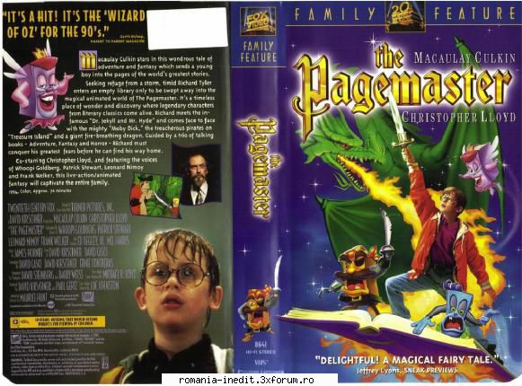the pagemaster  

an: 1994
tara: usa
gen: adventure / pixote hunt, joe david kirschner, david