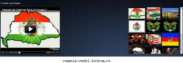 ca forumul nostru ziua de alta, da' in coltul din dreapta e ungaria cu numai pe mine ma numai mie mi
