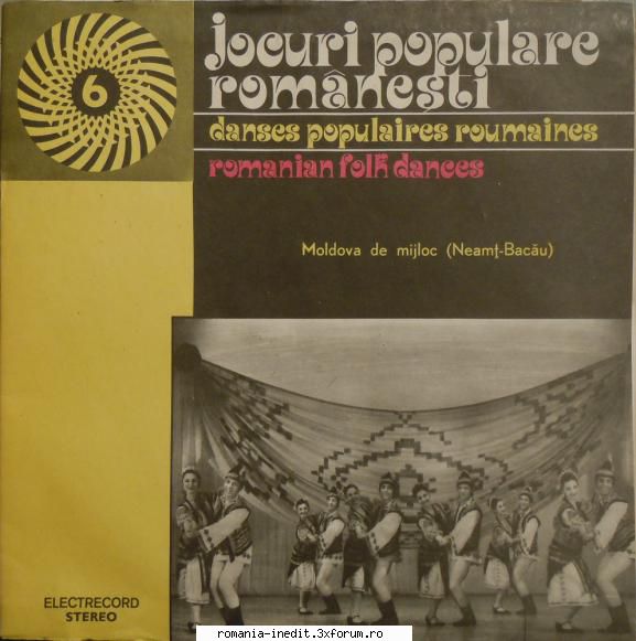 discuri vinil muzica populara raritati jocuri populare romanesti moldova mijloc (1977) (vinyl)