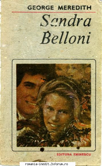 literatura romana universala lucru george meredith sandra belloni djvu  -multumesc lui lastiz