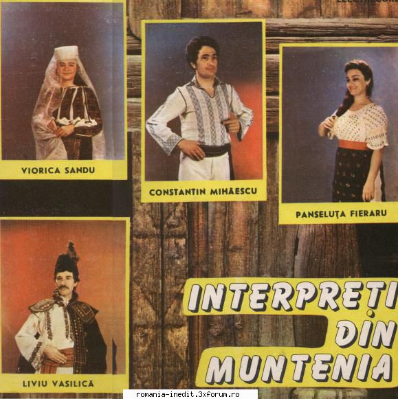 discuri vinil muzica populara raritati interpreti din din muntenia epe 03457 rar01. liviu vasilica