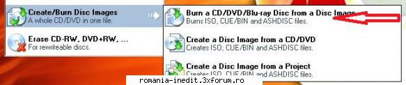 windows vista sau uita nero aici ashampoo burning studio :vezi mai jos imagine optiune trebuie alegi