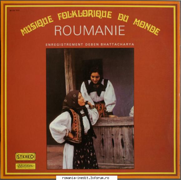 discuri vinil muzica populara raritati musiques monde roumanie musidisc 111101. hora vale03. lyric