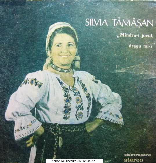 discuri vinil muzica populara raritati silvia s-a data februarie 1946, meleaguri acolo unde cntecul