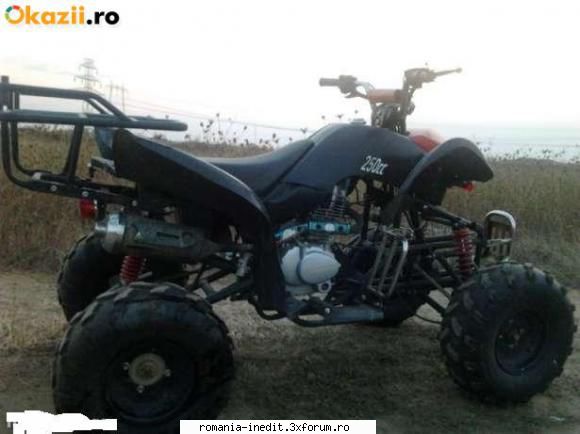 vand atv quad trx 250 vehiculul este stare buna, folosit foarte putin, mic defect datorita lipsei