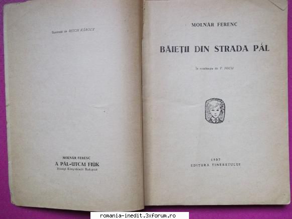 vand mora ferenc viclenescu sterpelici baietii din strada pal stare buna amandoua, ilustratii