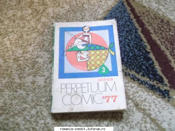 vand almanahuri urzica perpetuum comic adauga 1977, stare buna