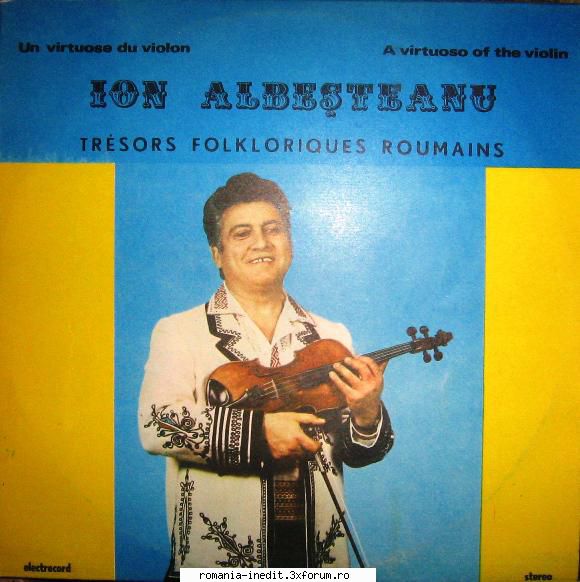 discuri vinil muzica populara raritati rff000 scris:ion roumains; epe 03908 virtuose violon, vol.